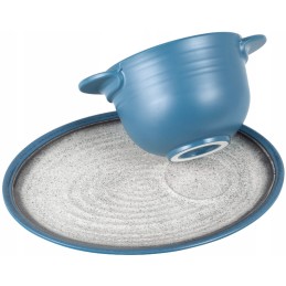 Soup bowl with plate melamine Brunner Tuscany