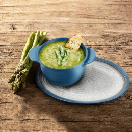 Soup bowl with plate melamine Brunner Tuscany