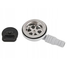 Siphon drain for sink, shower tray, stove, plug LP1800