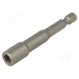 1 pcs x FELO - 039 060 10 - Screwdriver bit, 6-angles socket, Socket: HEX 6mm