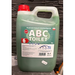 ABC toilet 5l green chemical toilet fluid