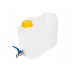 Bank container, water canister with tap, 5l