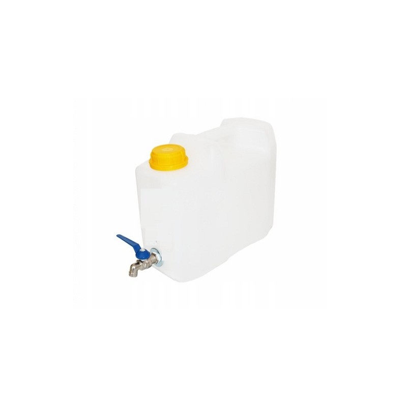 Bank container, water canister with tap, 5l