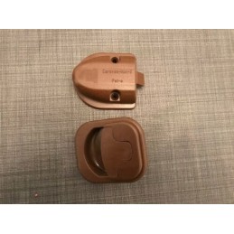 Furniture lock for a caravan camper's wardrobe