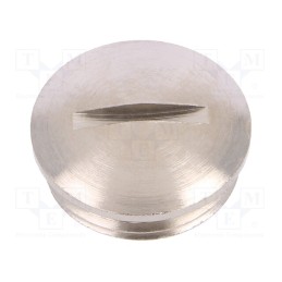 1 pcs x HUMMEL - 1.052.2000.50 - Stopper, M20, 1.5, IP54, brass, Plating: nickel, V-N-Ms, 6.5mm