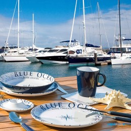 Brunner blue ocean espresso cup and saucer mug 100 ml 1 pc