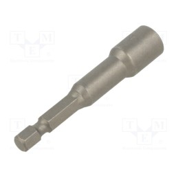 1 pcs x FELO - 039 080 10 - Screwdriver bit, 6-angles socket, Socket: HEX 8mm