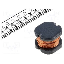 10 pcs x FERROCORE - DLG-0504-101 - Inductor: wire, SMD, 0504, 100uH, 0.52A, 0.7Ω