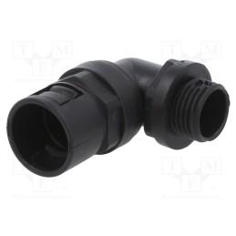 1 pcs x HELUKABEL - 94211 - 90° angled connector, polyamide, HSSV, Application: for braids