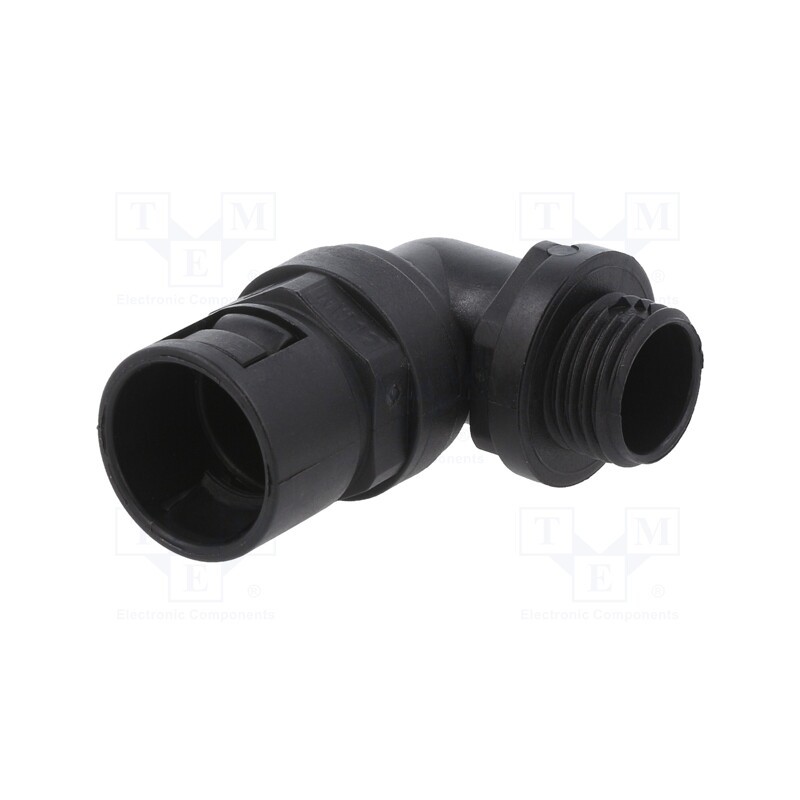 1 pcs x HELUKABEL - 94211 - 90° angled connector, polyamide, HSSV, Application: for braids