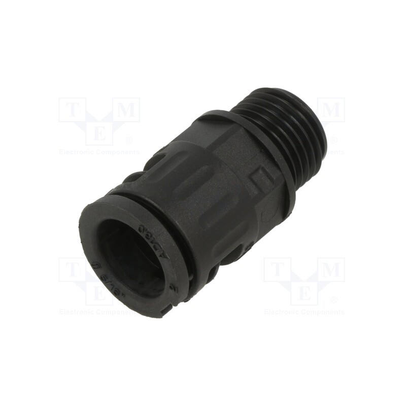1 pcs x LAPP - 55501025 - Straight terminal connector, Thread: metric,outside, -40÷115°C