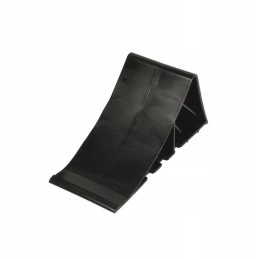 Single wheel chock black 9 x 12 x 22 5 cm