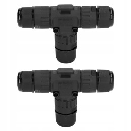 2pcs t type junction box connector