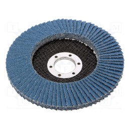 1 pcs x 3M - 7000104457 - Flap grinding wheels, Ø: 125mm, Øhole: 22.23mm, Granularity: 40