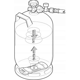 Truma levelcontrol cylinder gas level indicator