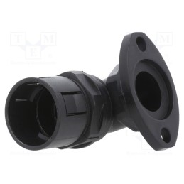 1 pcs x HELUKABEL - 920214 - 90° angled connector, polyamide 6, HSSV, Application: for braids