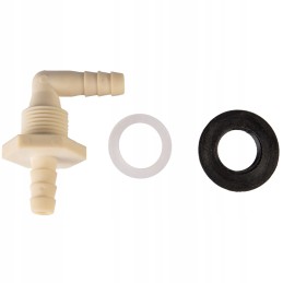 Grommet connector for water tank, connector connection