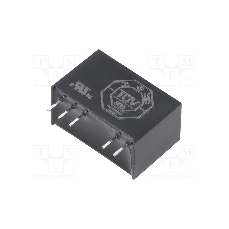 1 pcs x XP POWER - IML0224D03 - Converter: DC/DC, 2W, Uin: 21.6÷26.4V, Uout: 3.3VDC, Uout2: -3.3VDC