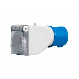Adapter, CEE plug, 230v socket