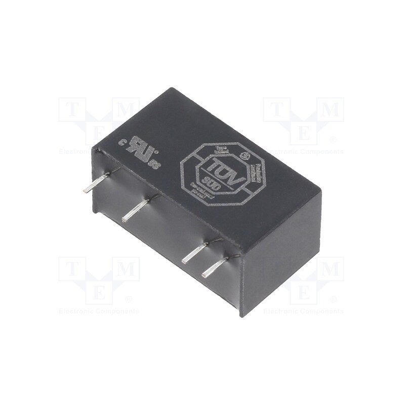 1 pcs x XP POWER - IMA0115S12 - Converter: DC/DC, 1W, Uin: 13.5÷16.5V, Uout: 12VDC, Iout: 83.3mA