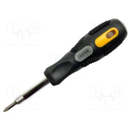 1 set x GOLDTOOL - HA-1006 - Kit: screwdrivers, Phillips,slot, 5pcs.