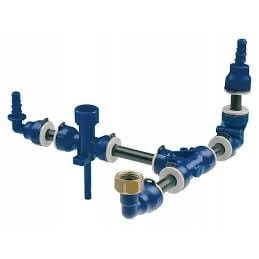 Reich Uniquick 12mm quick connector non-return valve