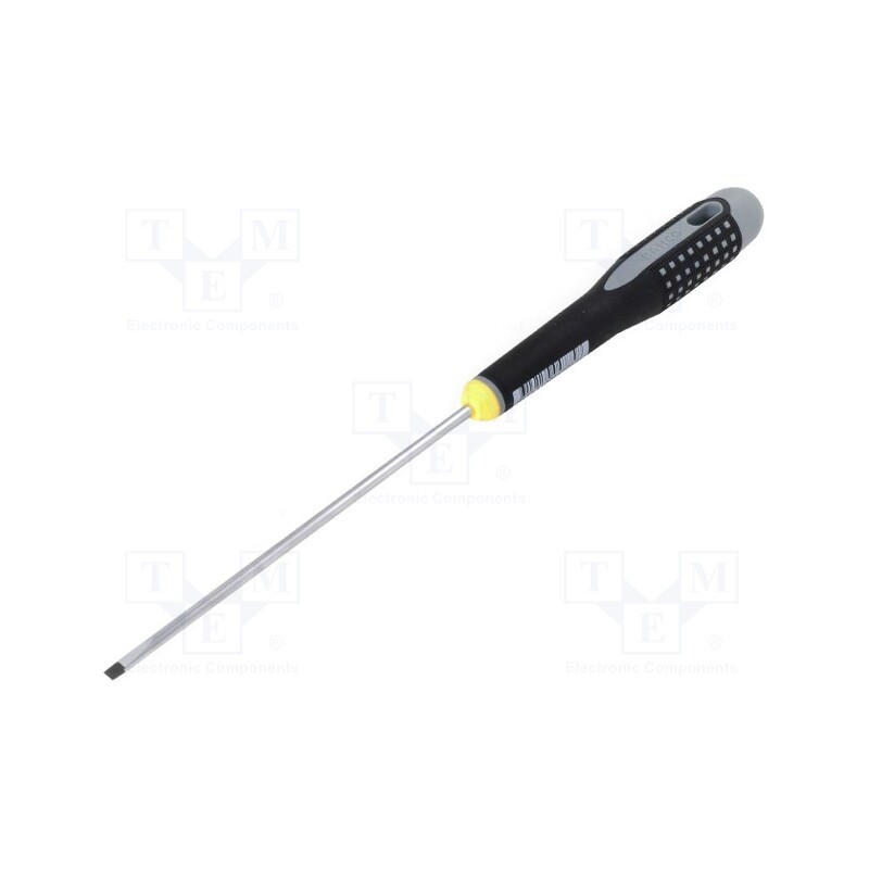 1 pcs x BAHCO - BE-8230 - Screwdriver, slot, 3,5x0,6mm, Blade length: 125mm