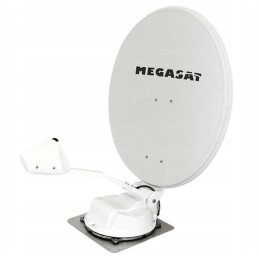 Satellite antenna for megasat camper trailer