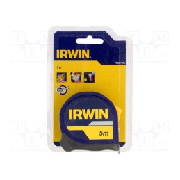 1 pcs x IRWIN - 10507785 - Measuring tape, L: 5m, Width: 19mm