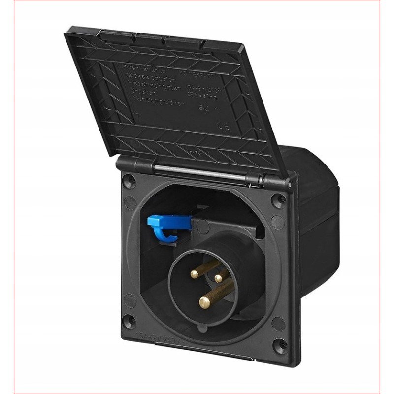 230v camping power socket