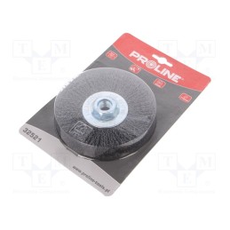 1 pcs x PROLINE - 32521 - Wheel brush, 115mm, Mounting: M14