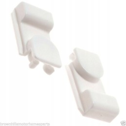 Dometic LS refrigerator slider lock, white