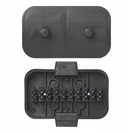 Electrical box box for 10-pin tow truck trailer cables