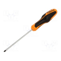 1 pcs x BETA - 12600021 - Screwdriver, slot, 3,5x0,6mm, BETAGRIP, Blade length: 100mm