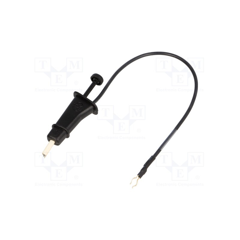 1 pcs x PARROT INVENT - PARROT PCM W3 OSCILOSCOPE GROUND RED - Ground/earth cable, black