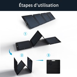 200w foldable solar panel 2pcs