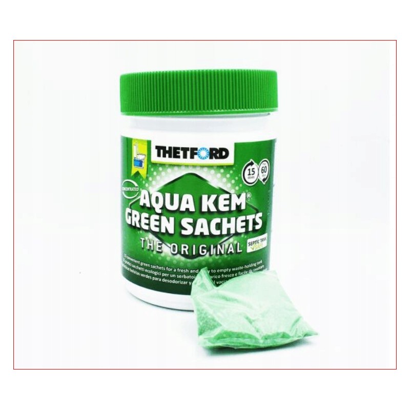 Thetford Aqua Kem Green toilet sachets tablets