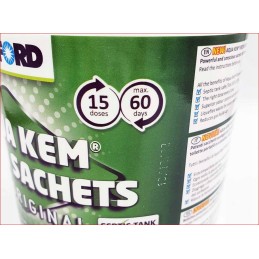 Thetford Aqua Kem Green toilet sachets tablets