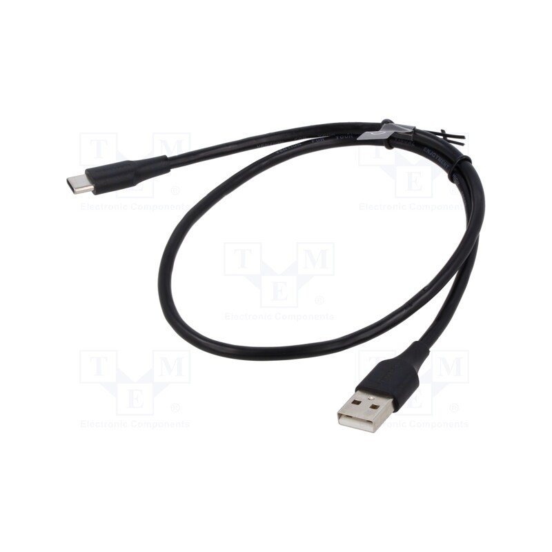 1 pcs x VENTION - CTIBF - Cable, USB 2.0, USB A plug,USB B micro plug, nickel plated, 1m