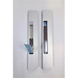 Vertical side lock h600, aluminum, galvanized steel
