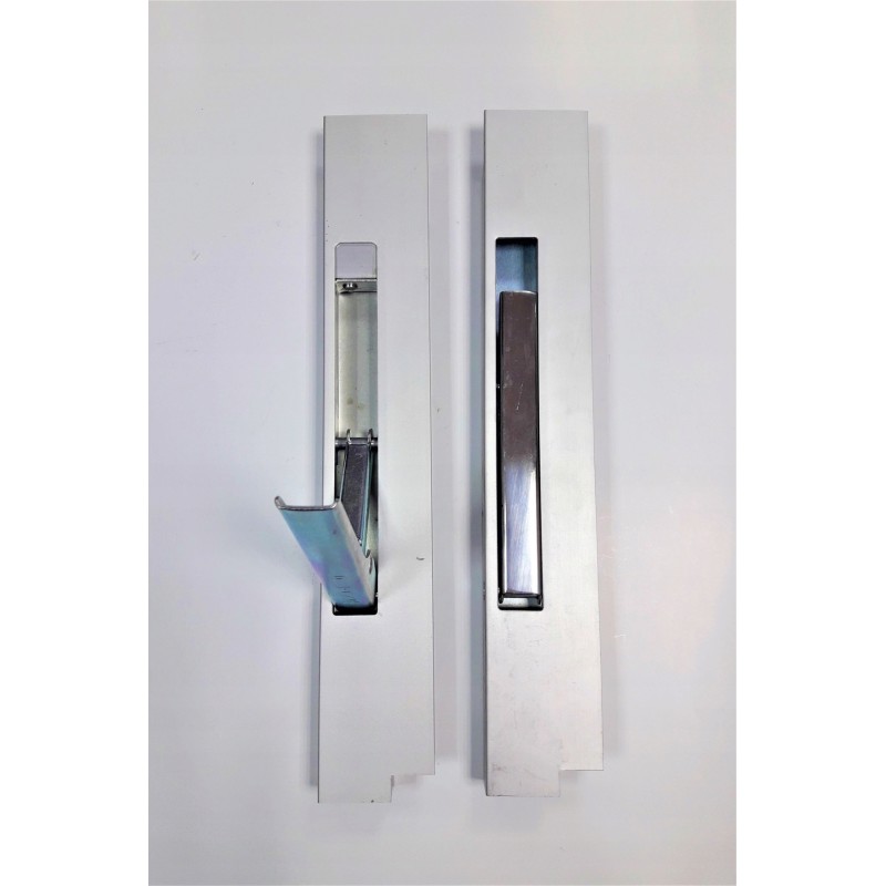 Vertical side lock h600, aluminum, galvanized steel