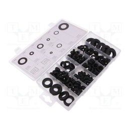 1 set x YATO - YT-06878 - Kit: grommets, rubber, 180pcs.