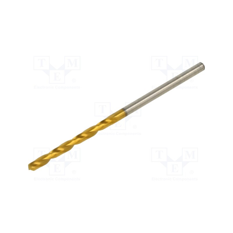 1 pcs x ALPEN-MAYKESTAG - 60700210100 - Drill bit, for metal, Ø: 2.1mm, L: 49mm, Working part len: 24mm