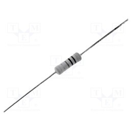 10 pcs x ROYAL OHM - MOR03SJ010JA19 - Resistor: metal oxide, THT, 1Ω, 3W, ±5%, Ø5.5x16mm, axial
