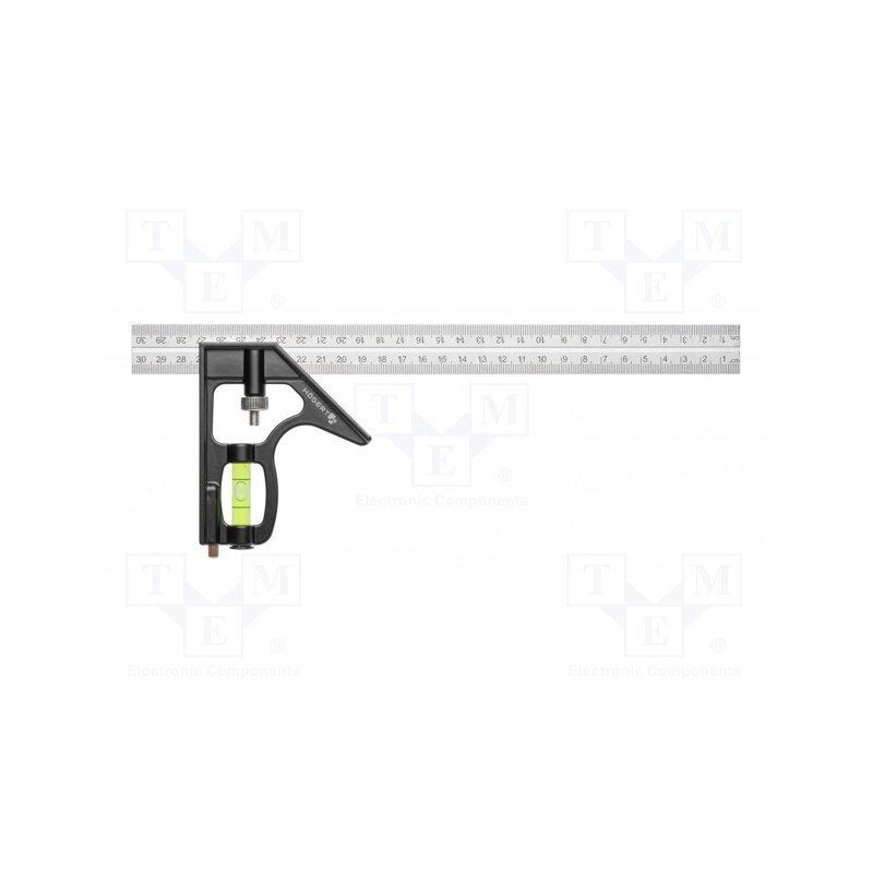 1 pcs x Hu00d6GERT TECHNIK - HT4M217 - Try square, L: 300mm, adjustable, Kind: carpenter