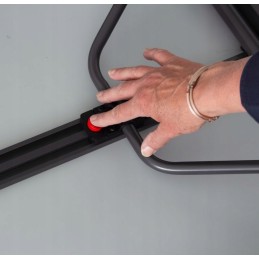 Camping table calmont l 115x70 charcoal eurotrail