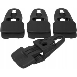 Relags clips, tarpaulin clamps, carpet, tent floor, 4 pcs
