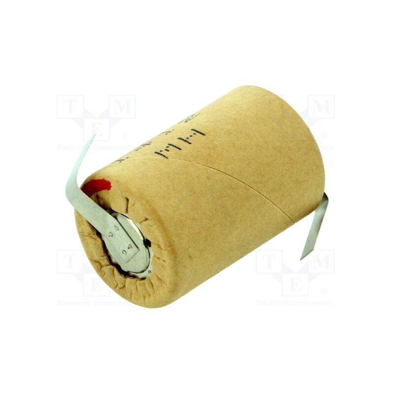 1 pcs x PANASONIC - HHR200SCP - Re-battery: Ni-MH, 4/5SC, 1.2V, 2000mAh, Ø23x34mm