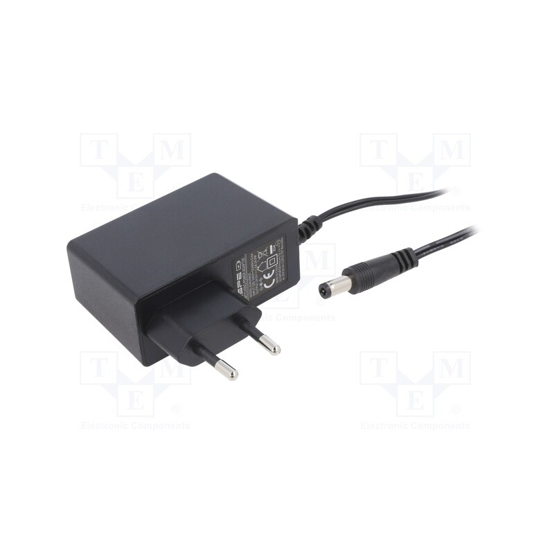 1 pcs x ESPE - E2424W2E-2555 - Power supply: switched-mode, plug, 24VDC, 1A, 24W, Plug: EU, 87%