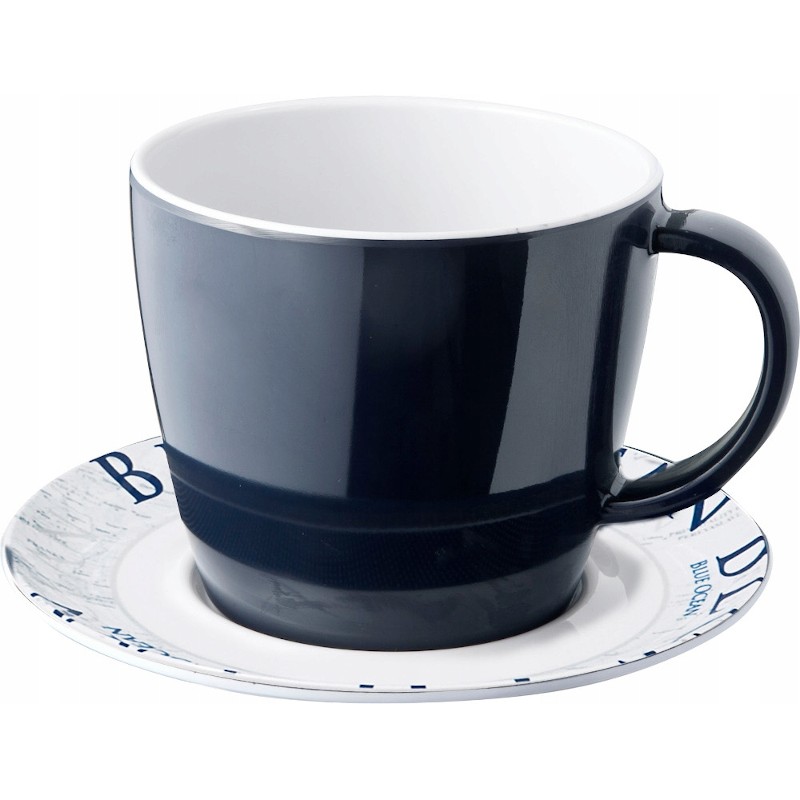 Brunner blue ocean 250 cup and saucer mug